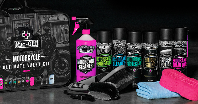 Taking care of your motorcycle with Muc-Off